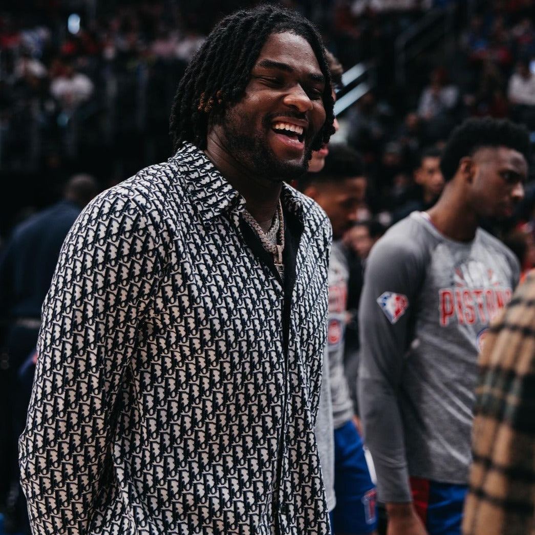 Isaiah Stewart at a Detroit Pistons game